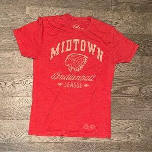 108 Stitches Red Short Sleeve Tee Shirt Size M